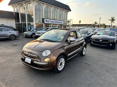 2013 FIAT 500c Lounge Convertible