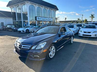 2010 Mercedes-Benz E 550 Coupe