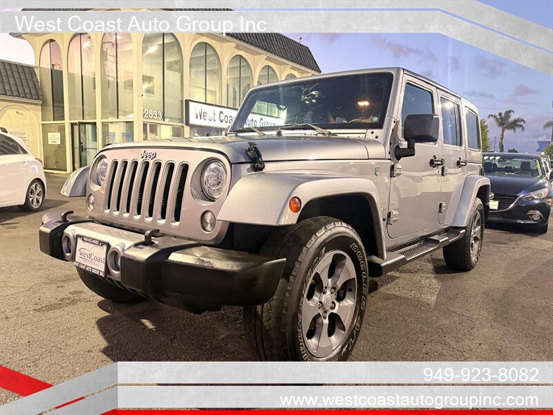 2018 Jeep Wrangler JK Unlimited Sahara  