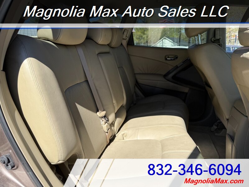 2009 Nissan Murano SL - Photo 10 - Magnolia, TX 77355