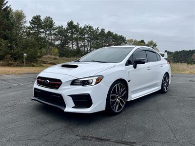 2020 Subaru WRX STI Series.White Sedan