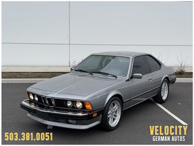 1987 BMW 635CSi Coupe