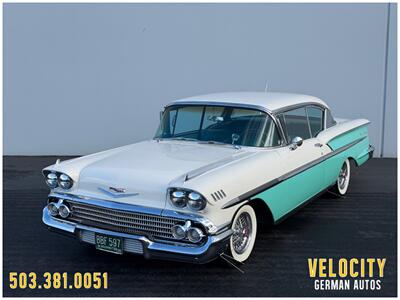 1958 Chevrolet Bel Air 2-Door Sport Coup 348 Coupe