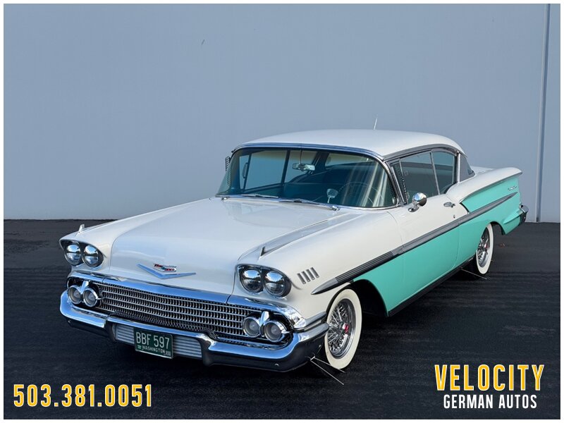 1958 Chevrolet Bel Air 2-Door Sport Coup 348  