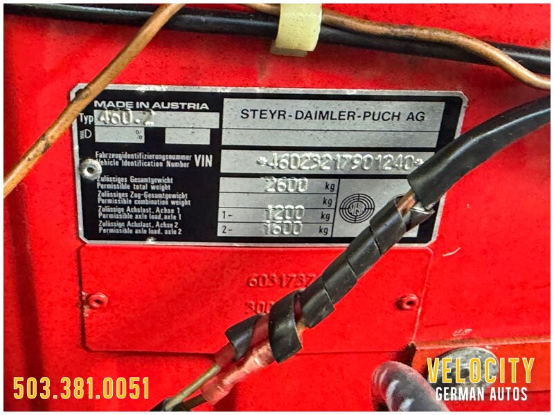 1984 Mercedes-Benz 280GE SWB - Photo 14 - Portland, OR 97230