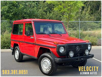 1984 Mercedes-Benz 280GE SWB SUV