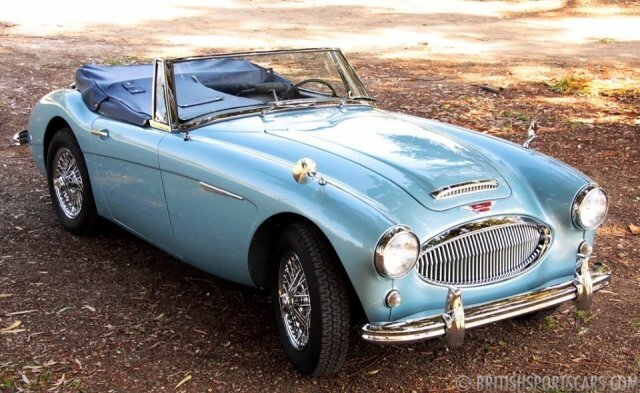  1964 Austin-Healey 3000 Phase 2 Series III [BJ8] in Tears for  Fears: Everybody Wants to Rule the World, 1985