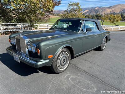 1987 Rolls-Royce Corniche Convertible