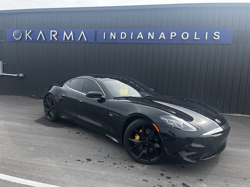Black 2022 Karma GS-6 RWD Sedan Rear-Wheel Drive Automatic