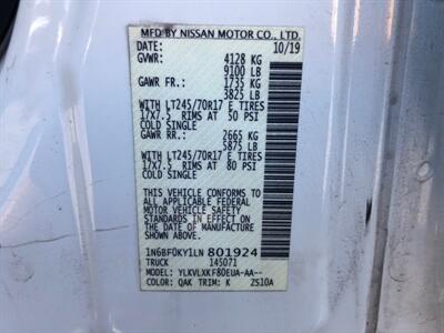 2020 Nissan NV 2500 HD SV   - Photo 20 - Dallas, TX 75247
