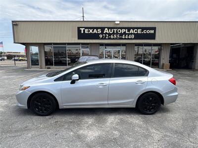 2012 Honda Civic LX   - Photo 2 - Dallas, TX 75247