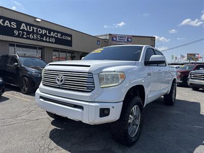 2017 Toyota Tundra Platinum - Photo 1 - Dallas, TX 75247