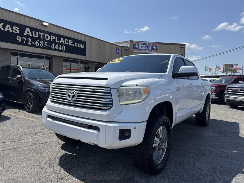 2017 Toyota Tundra Platinum   - Photo 1 - Dallas, TX 75247