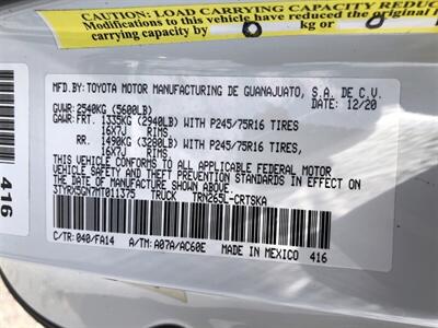 2021 Toyota Tacoma SR   - Photo 33 - Dallas, TX 75247