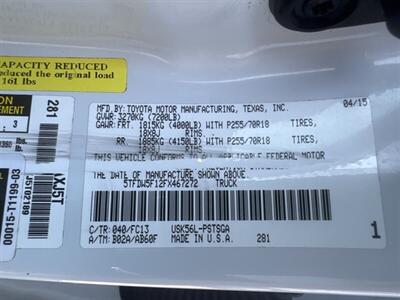 2015 Toyota Tundra SR5   - Photo 30 - Dallas, TX 75247