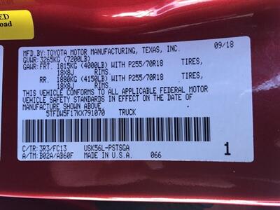 2019 Toyota Tundra SR5   - Photo 35 - Dallas, TX 75247