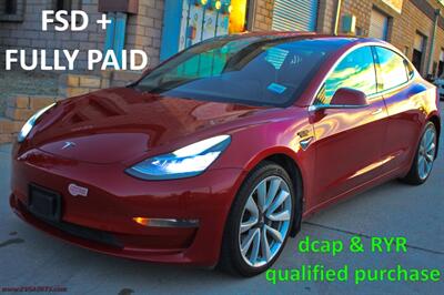2018 Tesla Model 3 Long Range  FSD INCLUDED Sedan