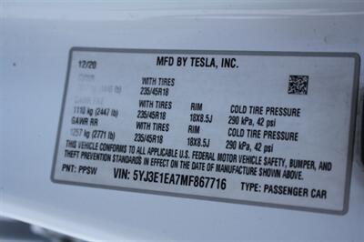 2021 Tesla Model 3 Standard Range Plus  $4,000 Rebate from listed price - Photo 25 - Rialto, CA 92376-8618