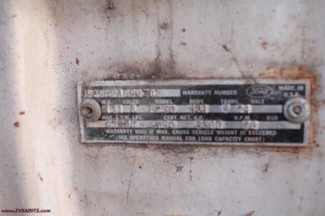 1967 FORD F250 - Photo 17 - Rialto, CA 92376-8618
