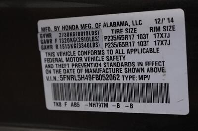 2015 Honda Odyssey EX  EASY 2 FINANCE - Photo 17 - Rialto, CA 92376-8618