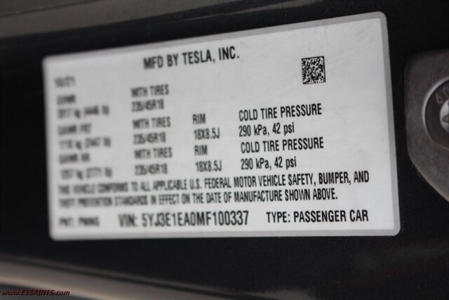 2021 Tesla Model 3 Standard Range Plus FSD *** FREE - Photo 22 - Rialto, CA 92376-8618