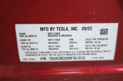 2022 Tesla Model X AWD 6-Seats has  WARRANTY - FINANCING - Photo 18 - Rialto, CA 92376-8618