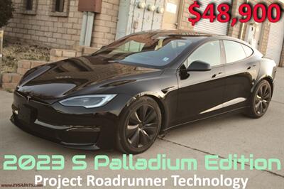 2023 Tesla Model S PALLADIUM  Long Range 377 Miles Sedan