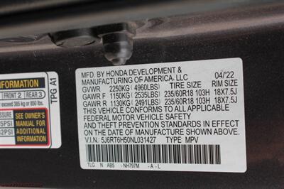 2022 Honda CR-V Hybrid EX   - Photo 22 - Rialto, CA 92376-8618
