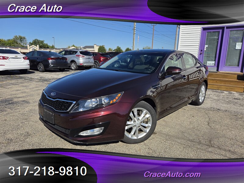 Dark Cherry 2012 Kia Optima Sedan Front-Wheel Drive Automatic