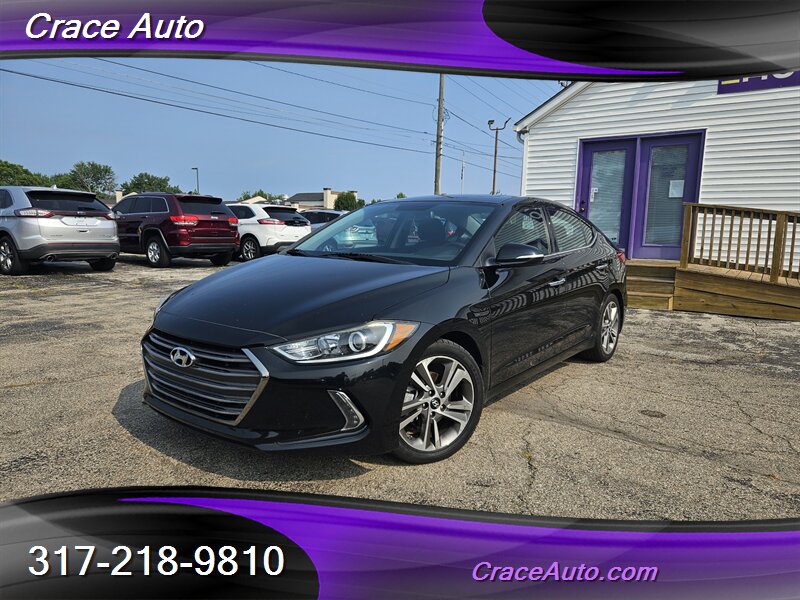 2017 Hyundai ELANTRA Limited   - Photo 1 - Greenwood, IN 46142