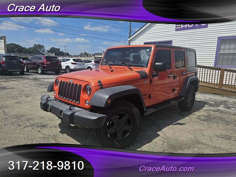 2015 Jeep Wrangler Unlimited Sport S   - Photo 1 - Greenwood, IN 46142