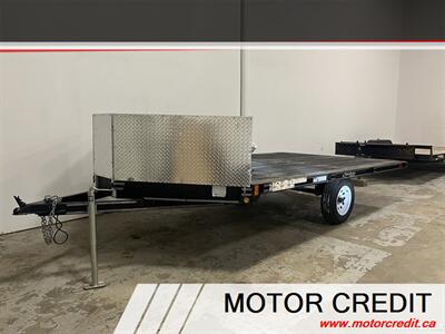 2024 RAINBOW 12'' 2 PLACE SLED TRAILER