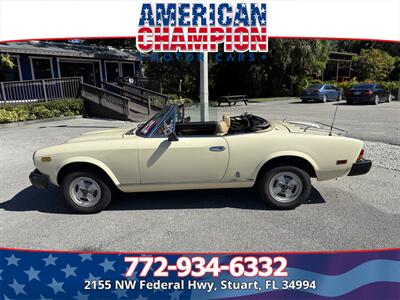 1981 FIAT 2000 Spider   - Photo 2 - Stuart, FL 34994