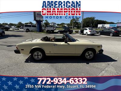 1981 FIAT 2000 Spider   - Photo 6 - Stuart, FL 34994
