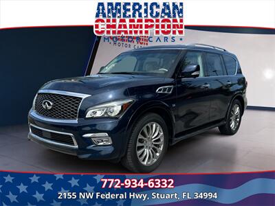 2015 INFINITI QX80   - Photo 1 - Stuart, FL 34994