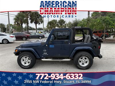 2005 Jeep Wrangler X 2dr X - Photo 2 - Stuart, FL 34994