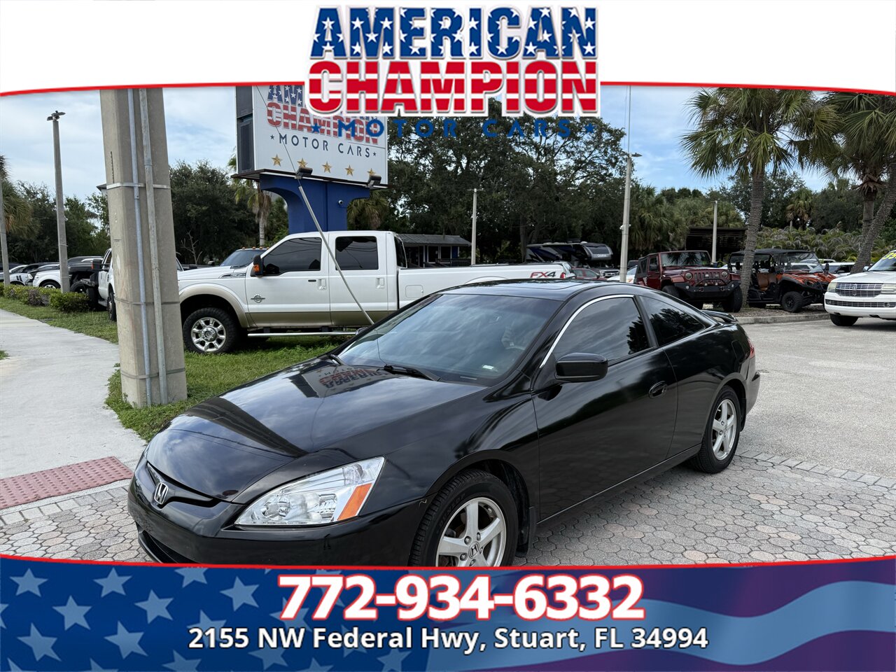 2004 Honda Accord EX w/Leather   - Photo 1 - Stuart, FL 34994