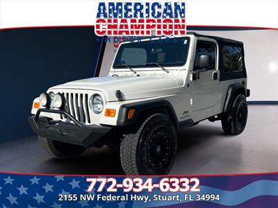 2004 Jeep Wrangler Sport   - Photo 1 - Stuart, FL 34994