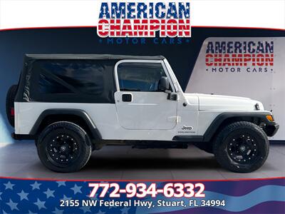 2004 Jeep Wrangler Sport   - Photo 6 - Stuart, FL 34994