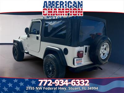 2004 Jeep Wrangler Sport   - Photo 3 - Stuart, FL 34994