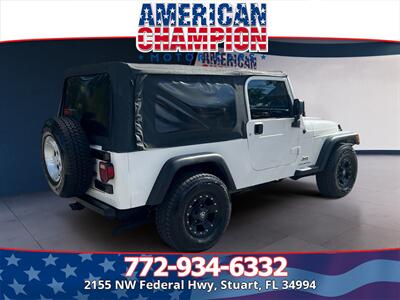 2004 Jeep Wrangler Sport   - Photo 5 - Stuart, FL 34994