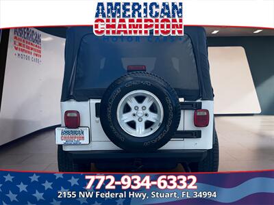 2004 Jeep Wrangler Sport   - Photo 4 - Stuart, FL 34994