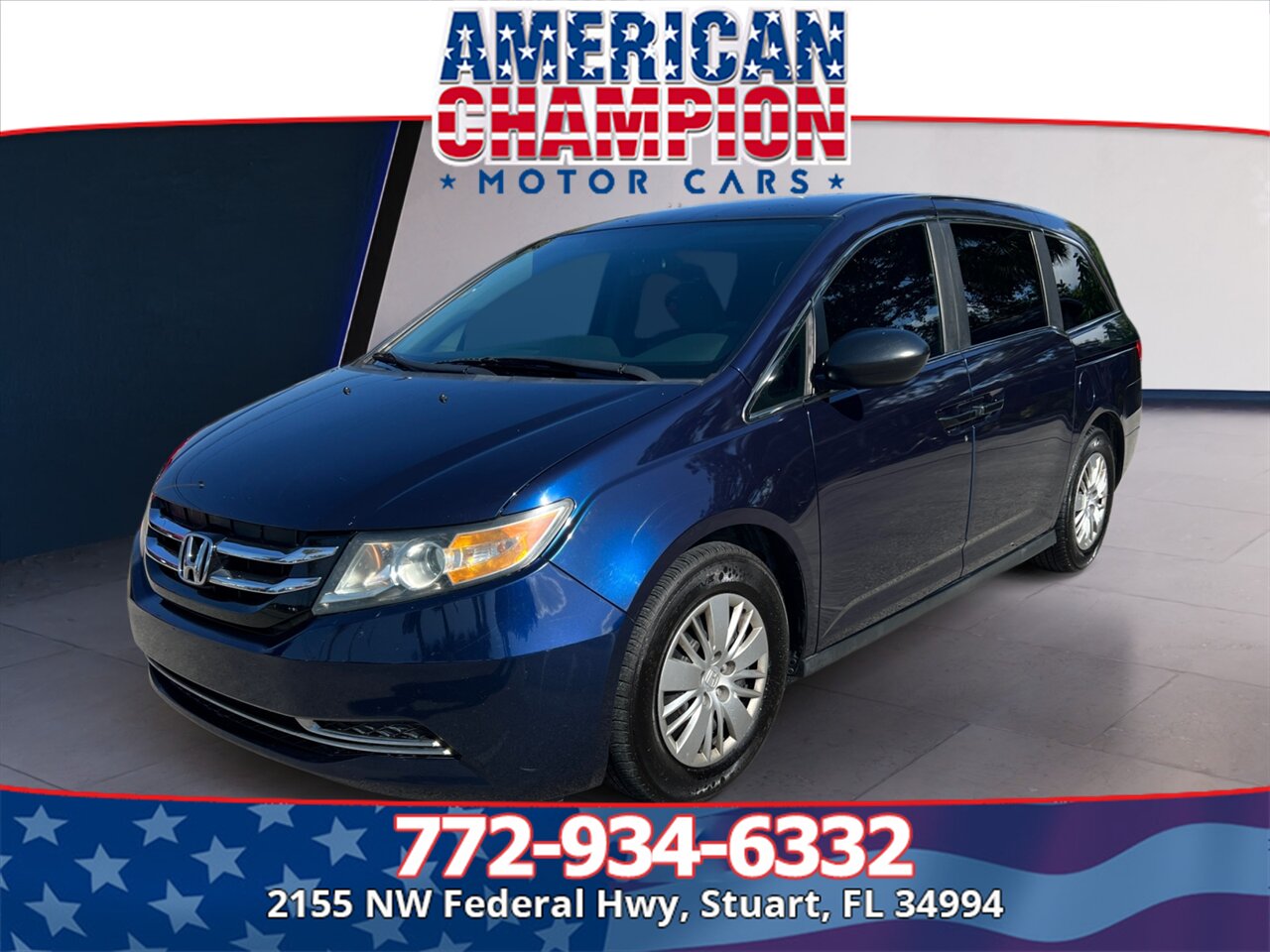 2017 Honda Odyssey LX - Photo 1 - Stuart, FL 34994