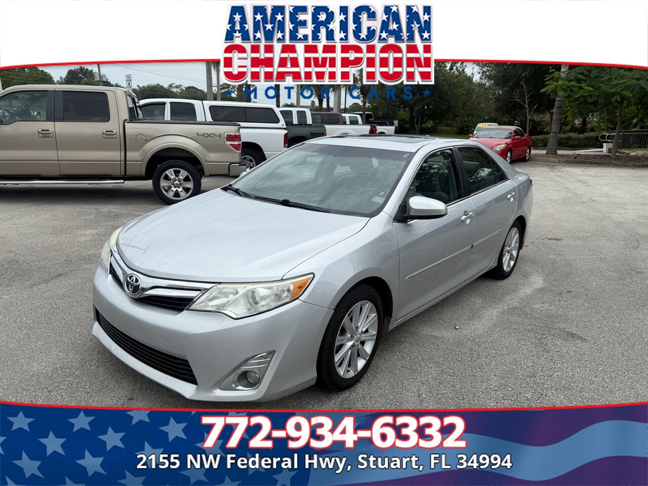 2012 Toyota Camry XLE   - Photo 1 - Stuart, FL 34994