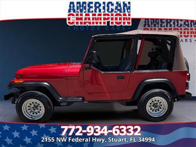 1995 Jeep Wrangler S  Rio Grande - Photo 2 - Stuart, FL 34994
