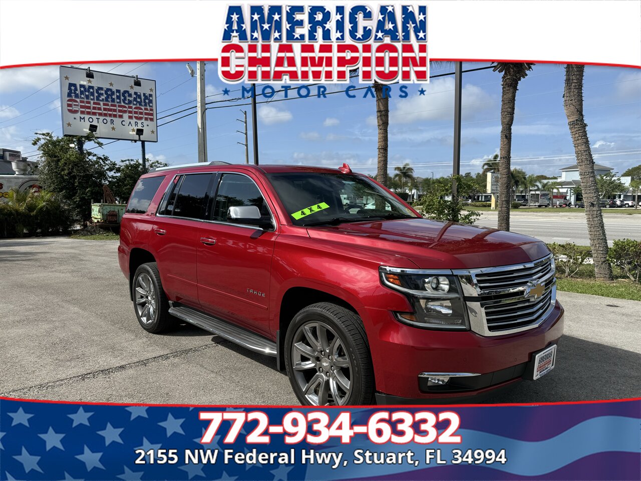 2015 Chevrolet Tahoe LTZ   - Photo 1 - Stuart, FL 34994