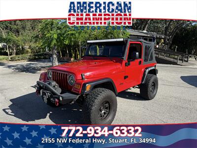 2003 Jeep Wrangler Sport 2dr Sport   - Photo 8 - Stuart, FL 34994