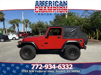 2003 Jeep Wrangler Sport 2dr Sport   - Photo 2 - Stuart, FL 34994