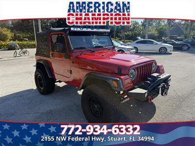 2003 Jeep Wrangler Sport 2dr Sport   - Photo 6 - Stuart, FL 34994