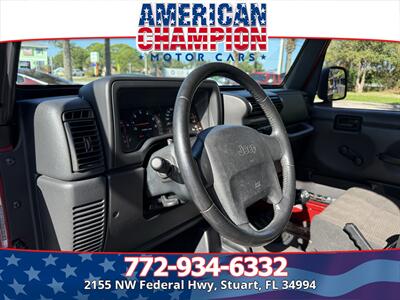 2003 Jeep Wrangler Sport 2dr Sport   - Photo 10 - Stuart, FL 34994